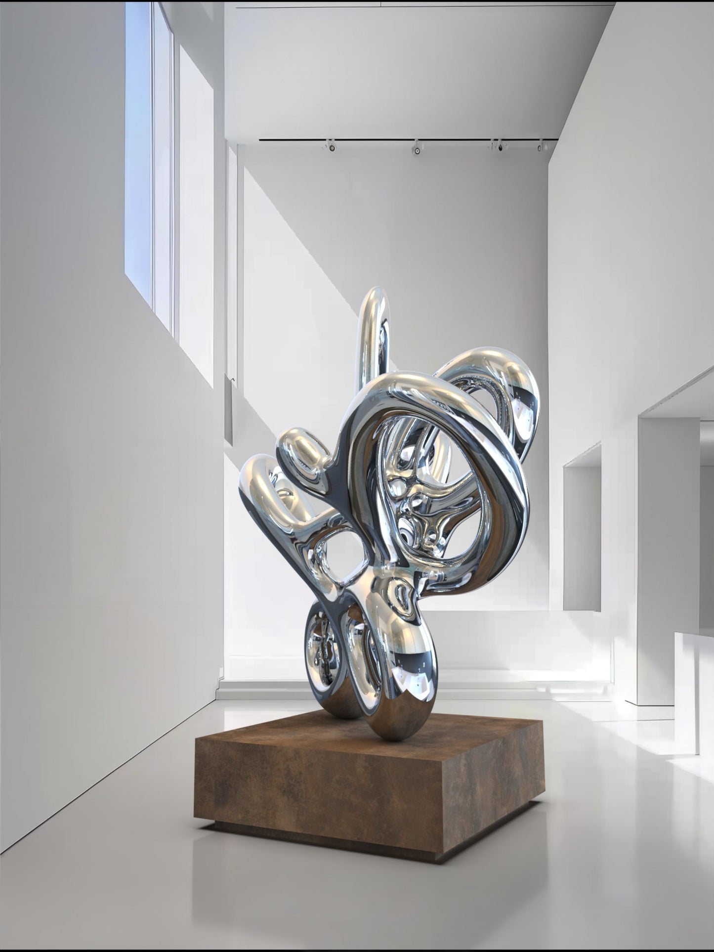 Blossom#1(Large edition) (2020) Stainless Steel Sculpture