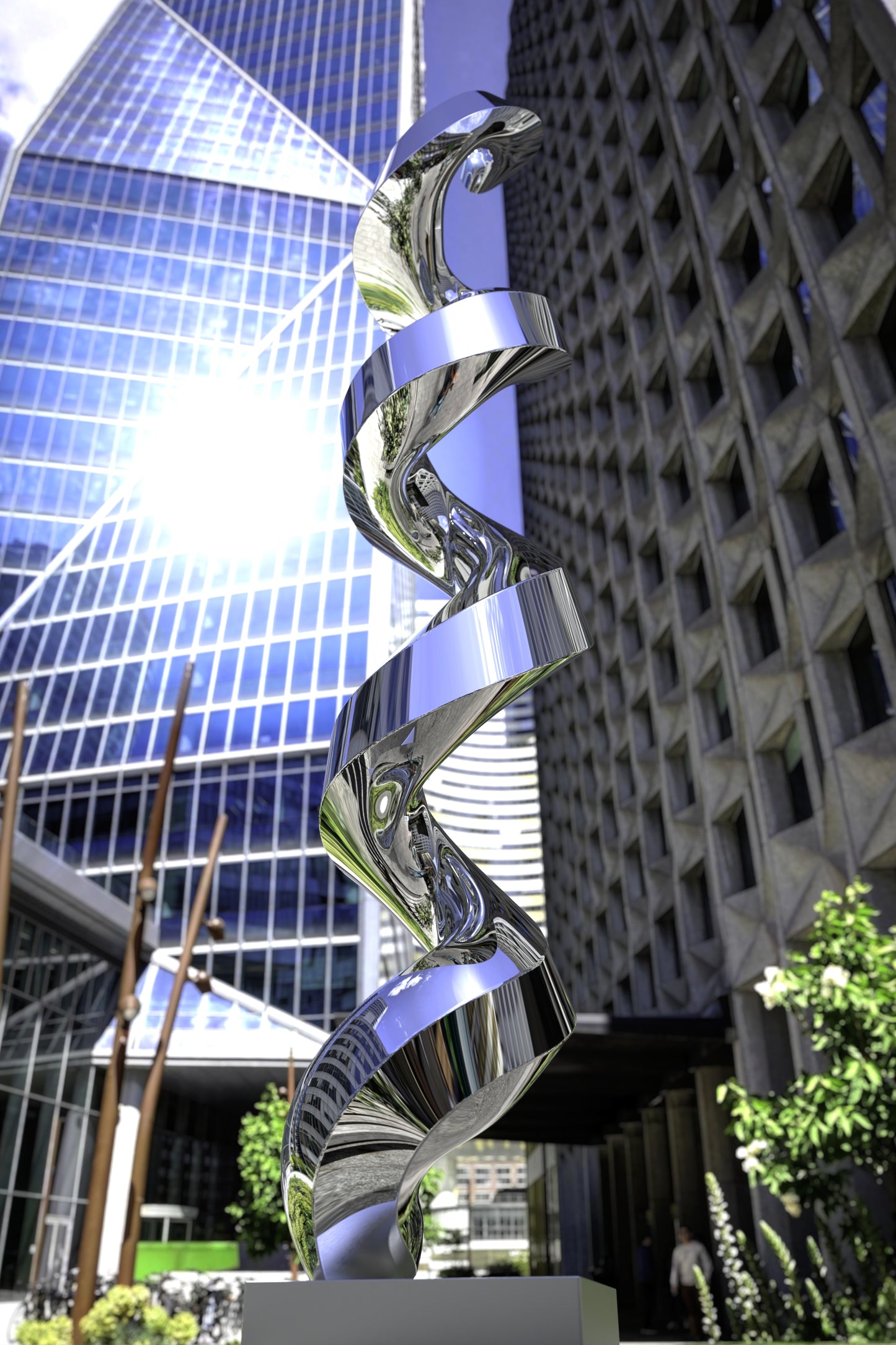 Continuum#3 (2019) Stainless Steel Sculpture