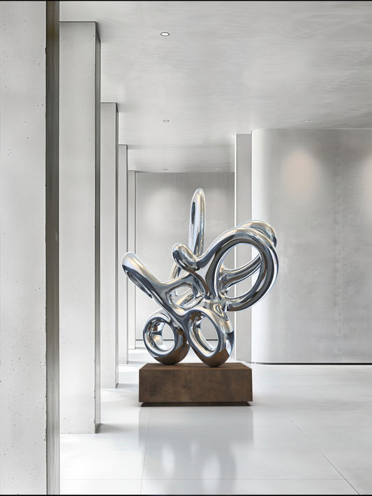 Blossom#1(Large edition) (2020) Stainless Steel Sculpture