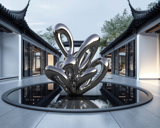 Blossom#2(Large edition) (2020) Stainless Steel Sculpture