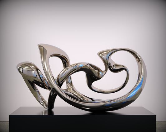 Ebb and Flow#1 (2020) Stainless Steel Sculpture