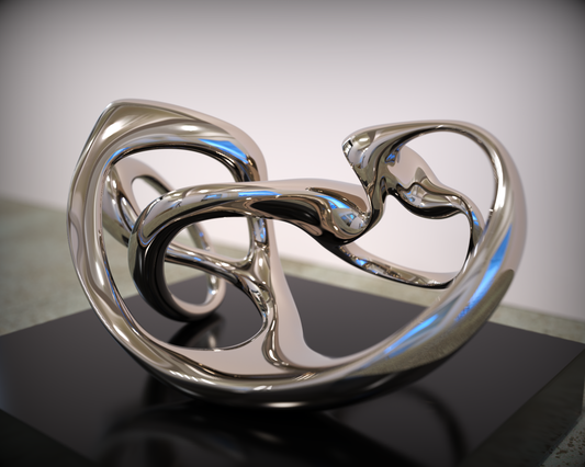 Ebb and Flow#1 (2020) Stainless Steel Sculpture