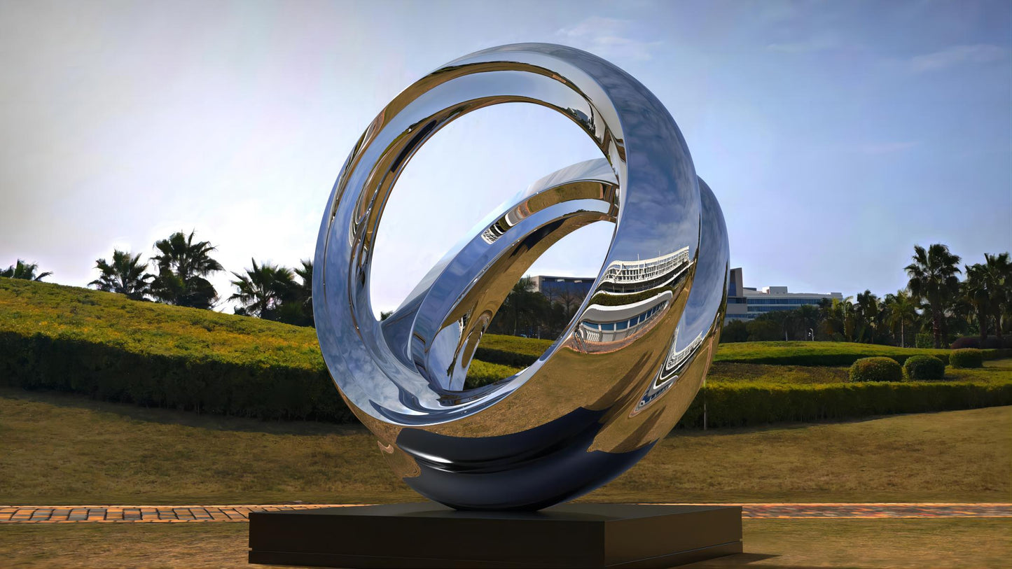 Echo Arc#2 (2010) Stainless Steel Sculpture