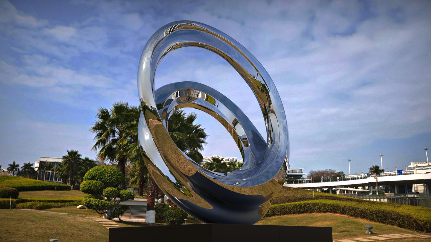 Echo Arc#2 (2010) Stainless Steel Sculpture