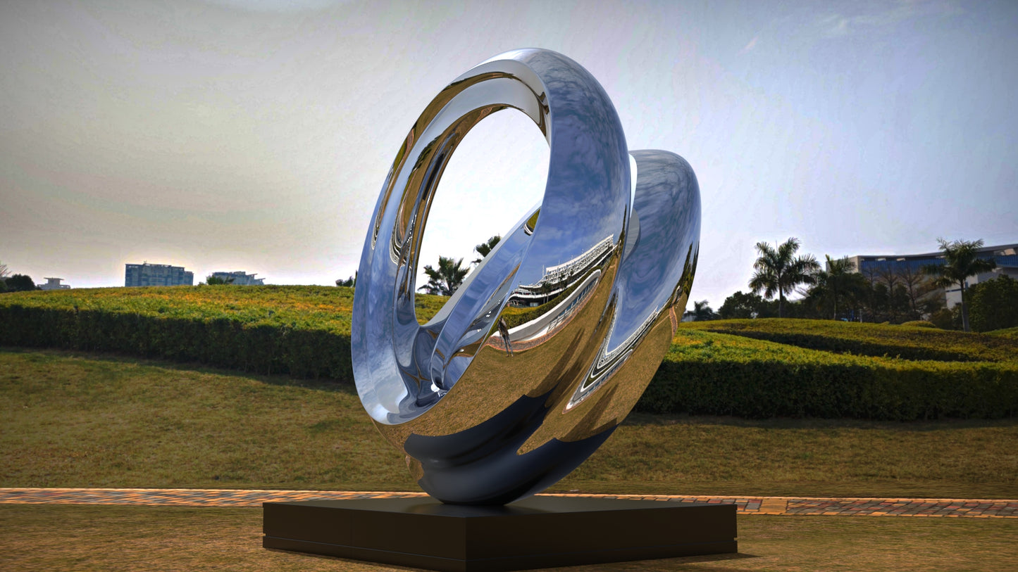 Echo Arc#2 (2010) Stainless Steel Sculpture
