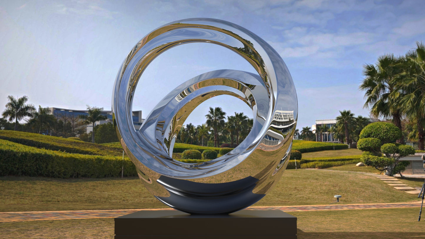 Echo Arc#2 (2010) Stainless Steel Sculpture