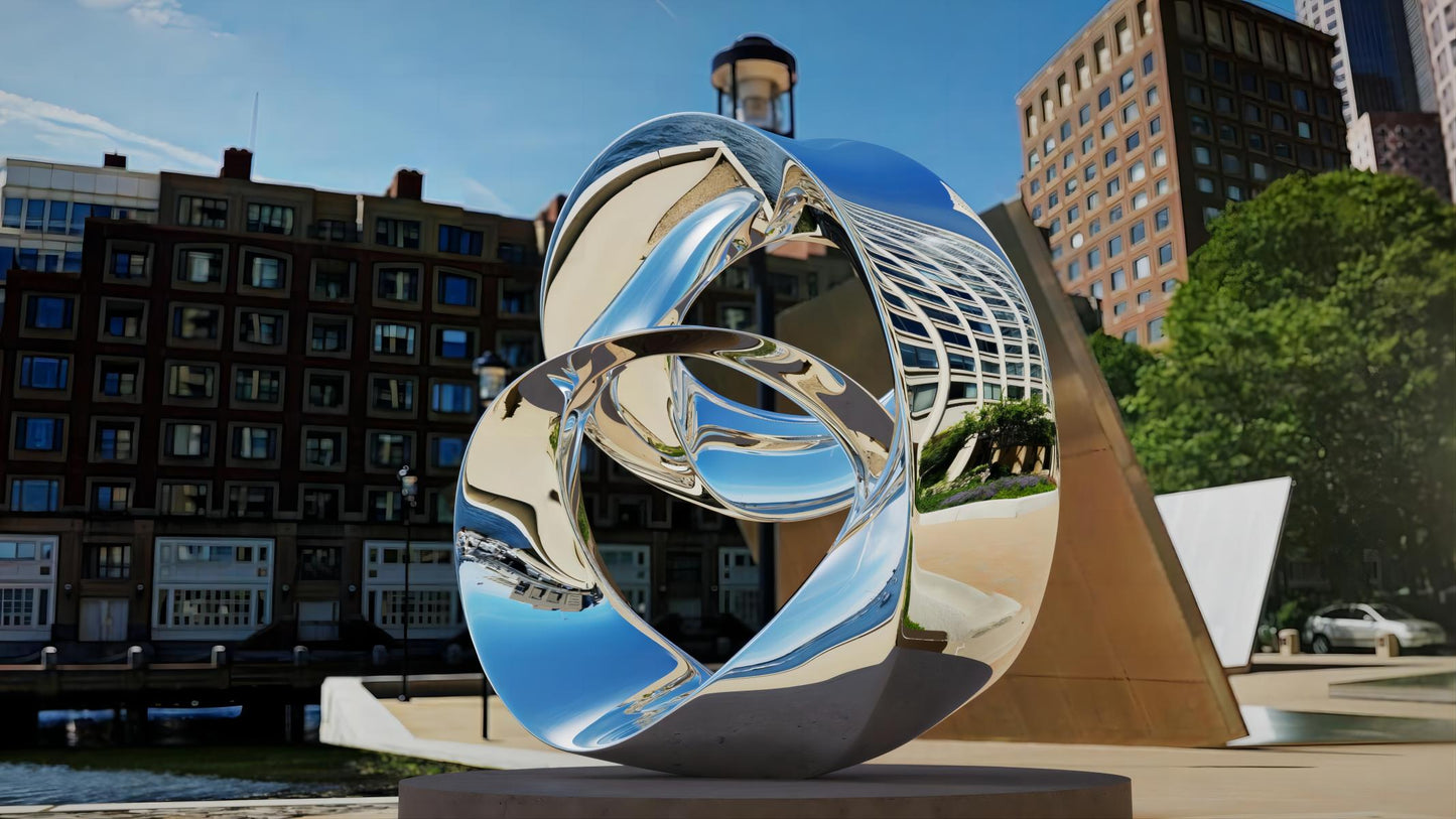 ECHO ARC#1 (2009) Stainless Steel Sculpture