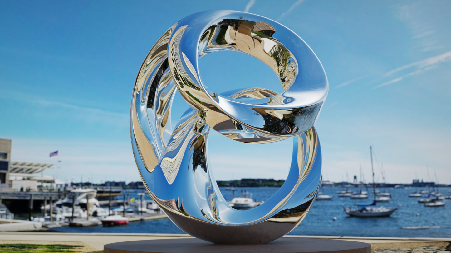 ECHO ARC#1 (2009) Stainless Steel Sculpture