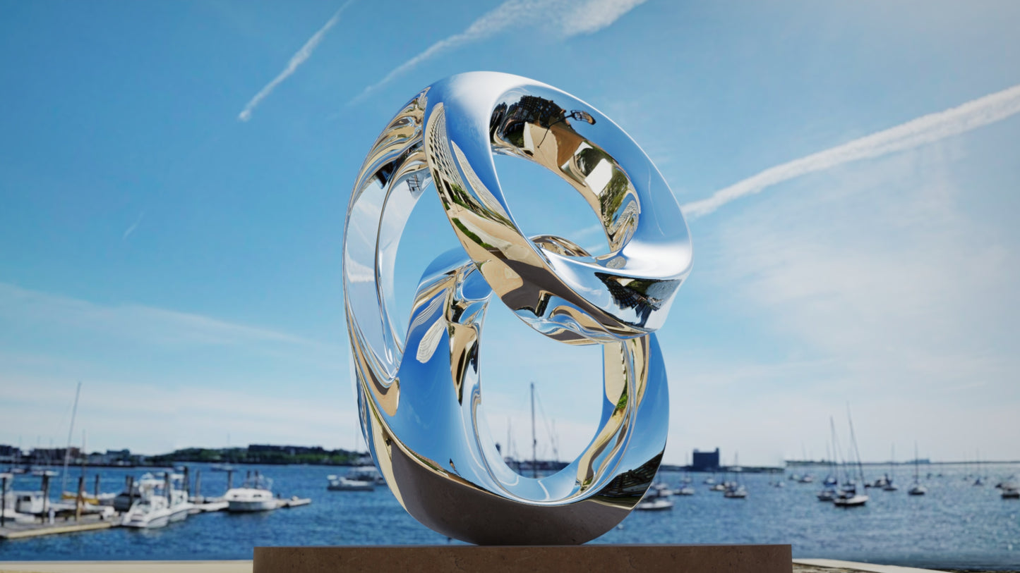 ECHO ARC#1 (2009) Stainless Steel Sculpture