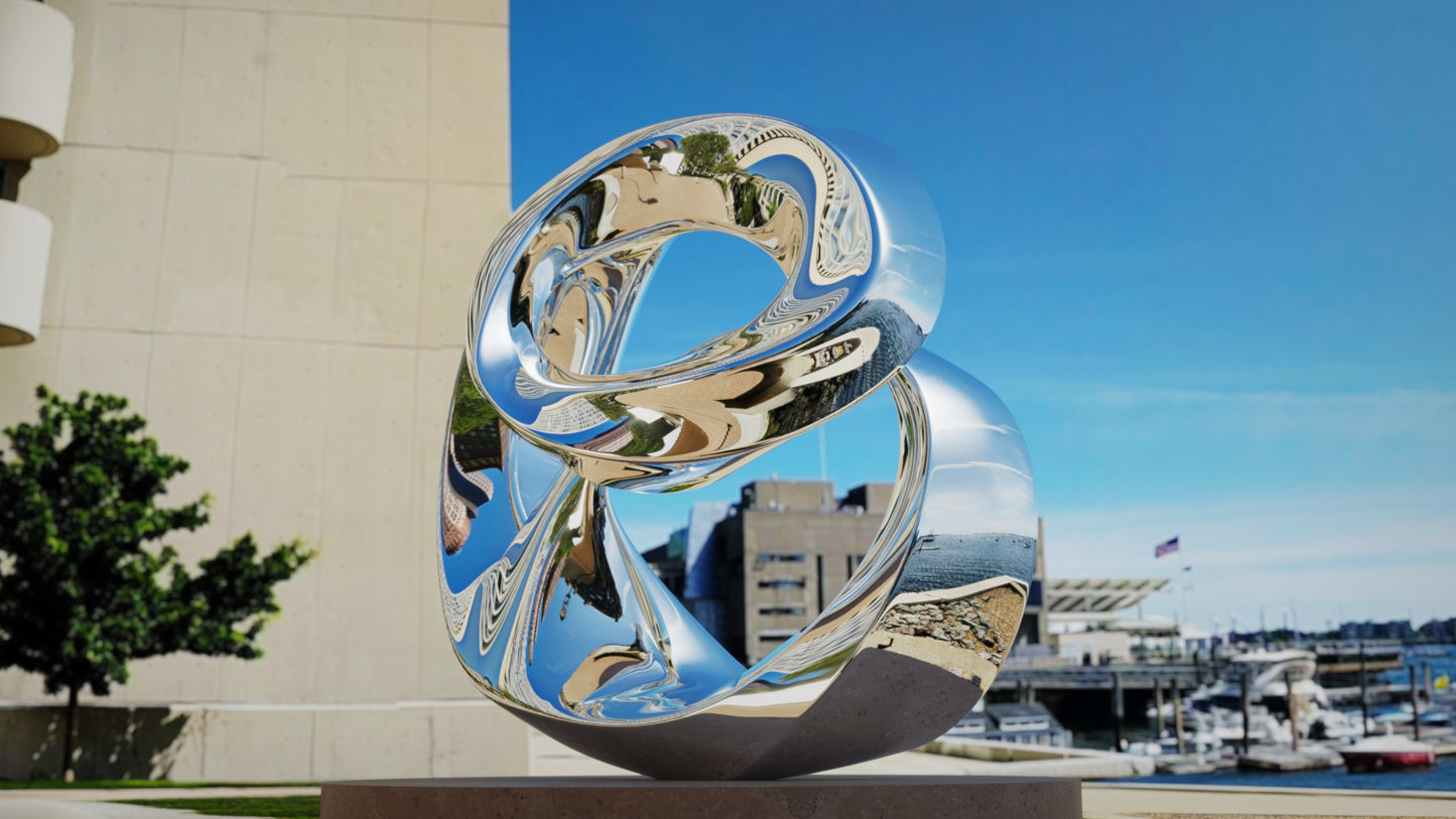 ECHO ARC#1 (2009) Stainless Steel Sculpture