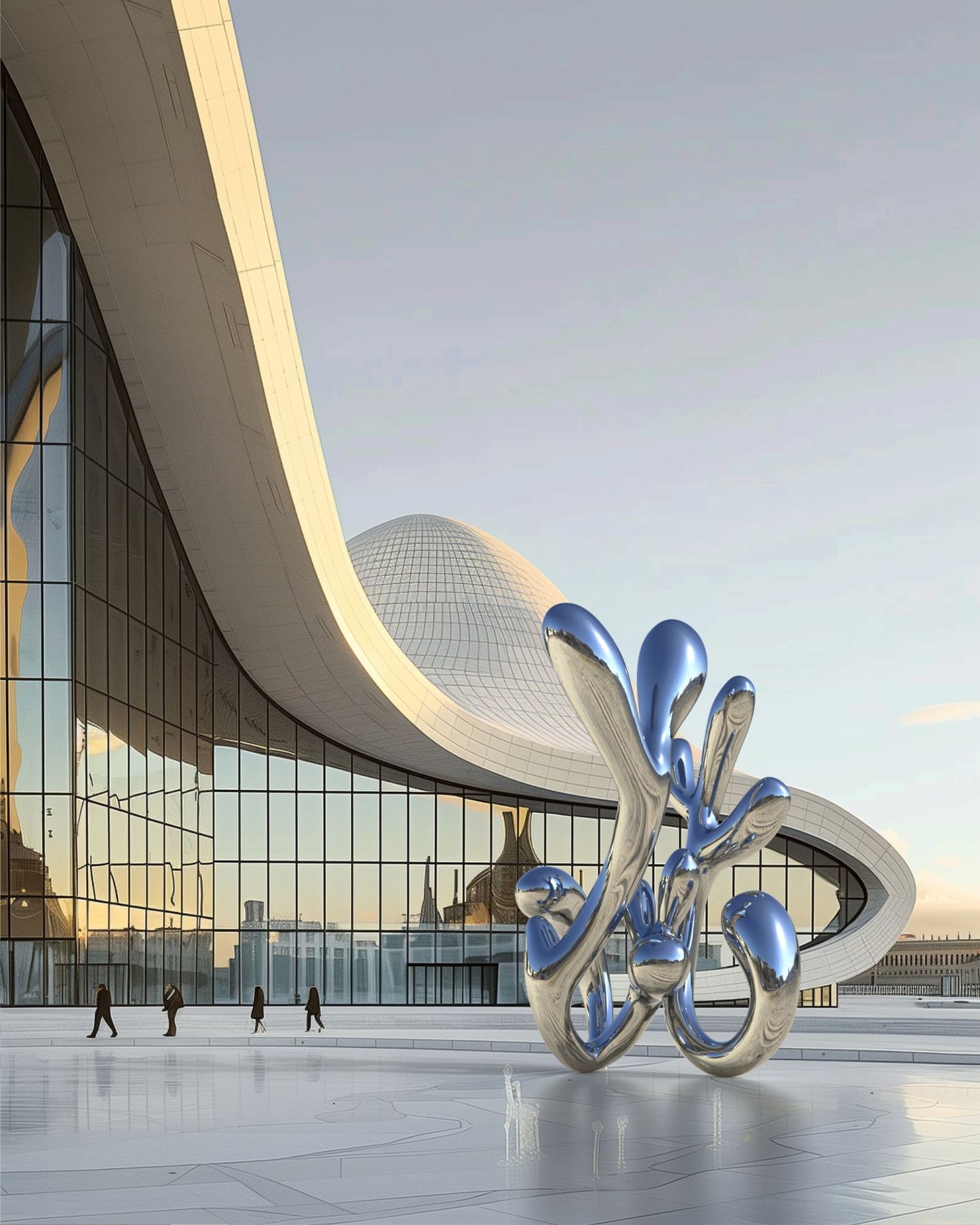 Evolving Waves#1(Large edition) (2021) Stainless Steel Sculpture