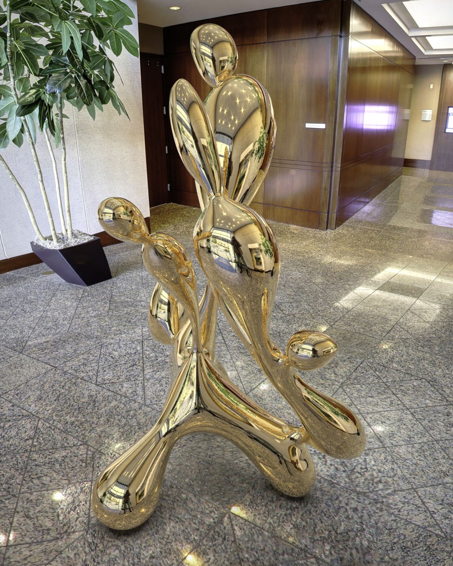 Evolving Waves#2（Large edition） (2021) Stainless Steel Sculpture