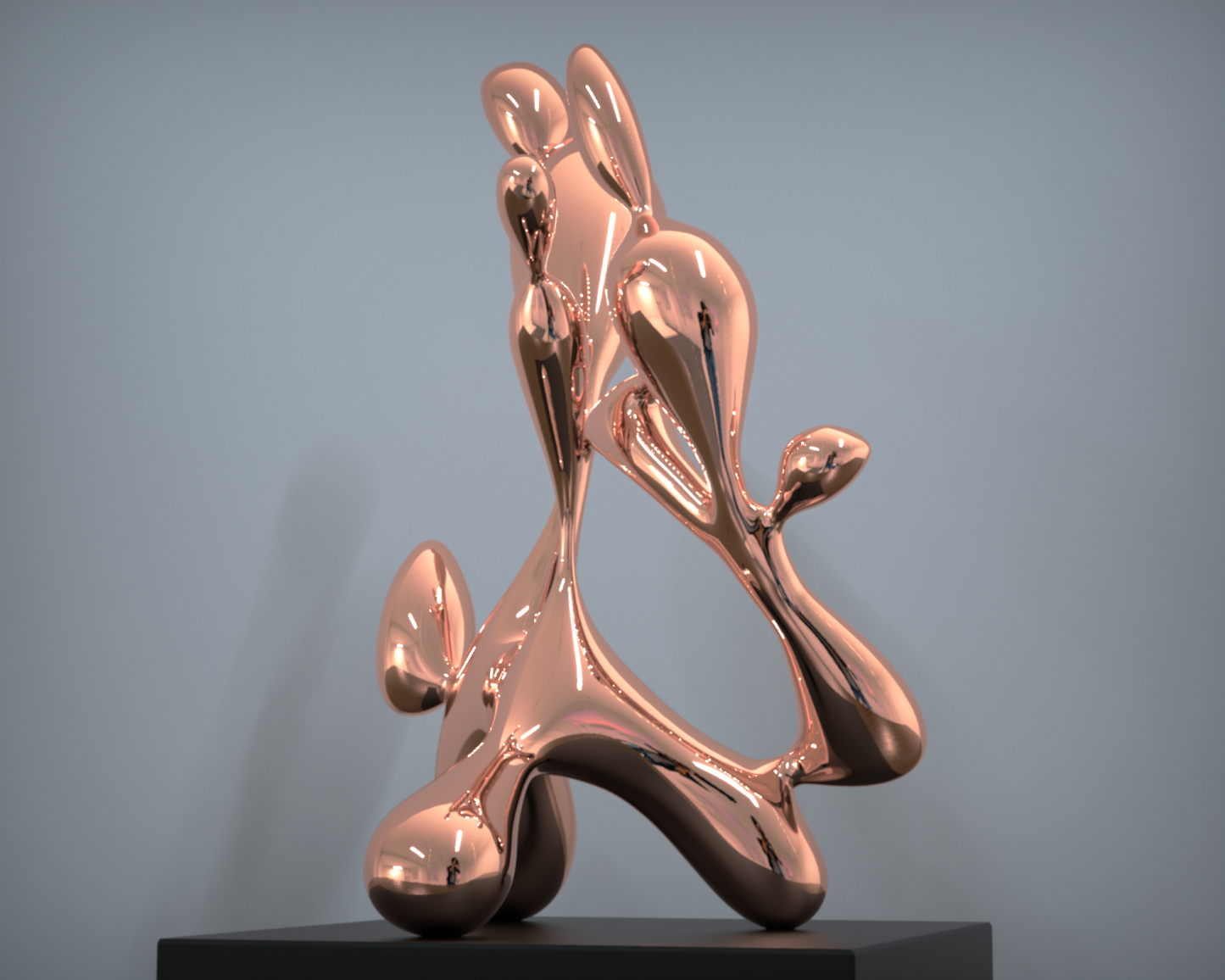 Evolving Waves#2（Large edition） (2021) Stainless Steel Sculpture