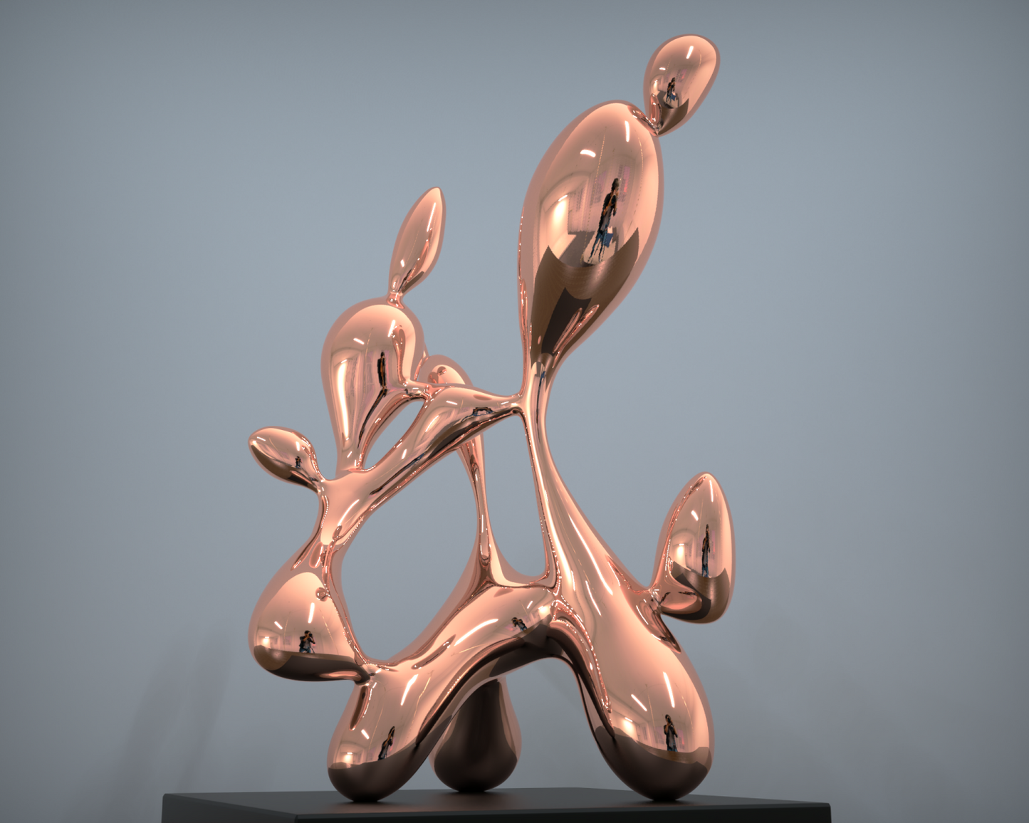 Evolving Waves#2（Large edition） (2021) Stainless Steel Sculpture