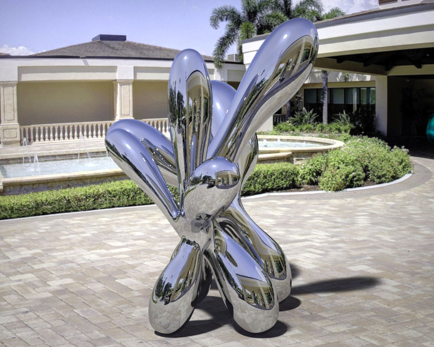 Harmony in Flux#3（Large edition） (2022) Stainless Steel Sculpture
