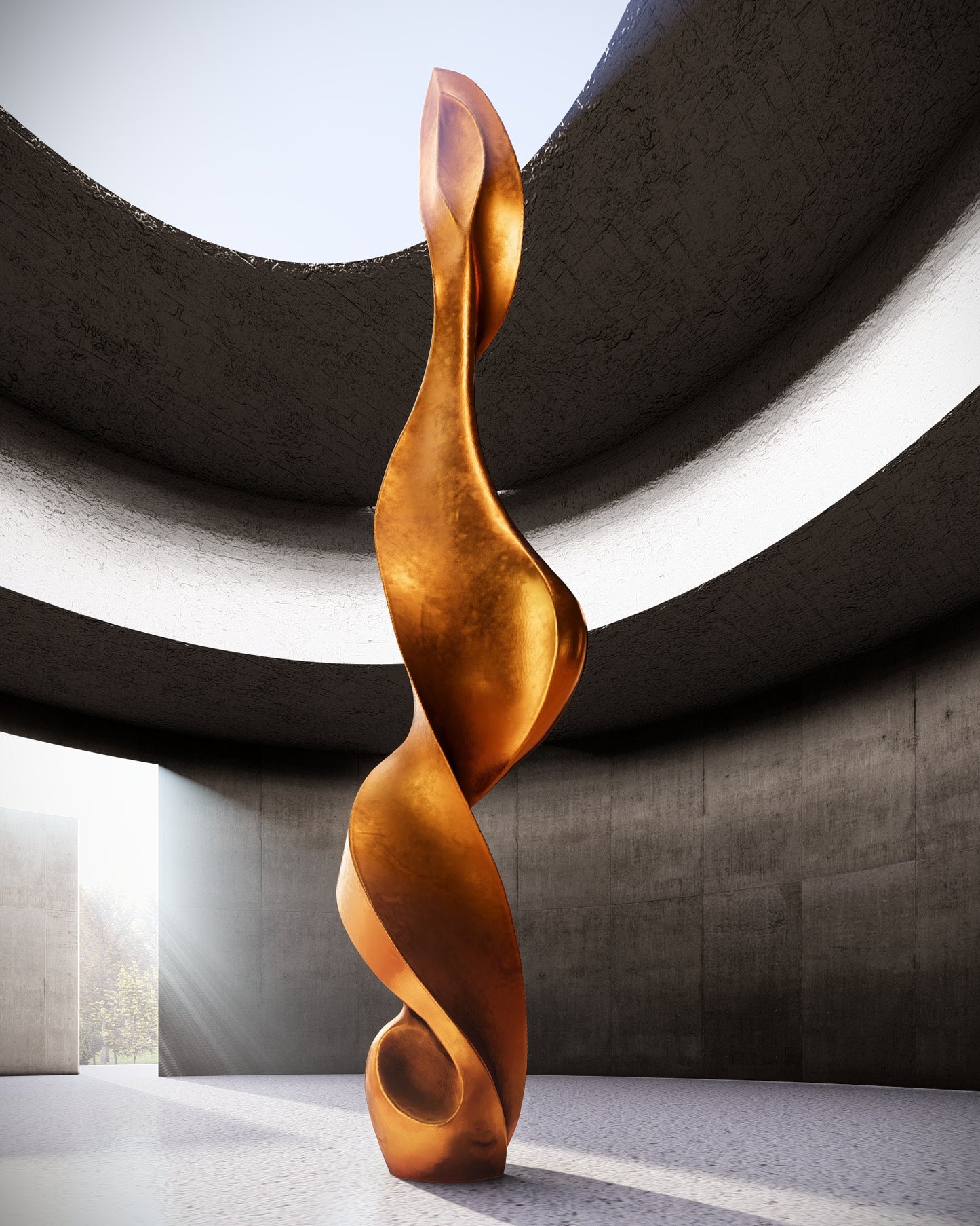 Silent Embrace#1 (2021) Stainless Steel Sculpture