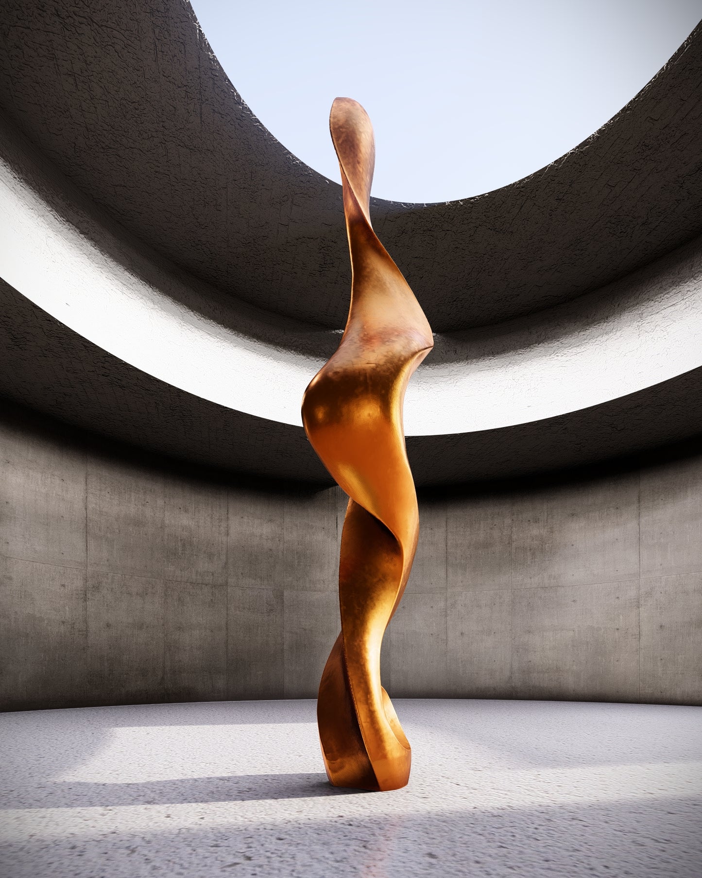 Silent Embrace#1 (2021) Stainless Steel Sculpture