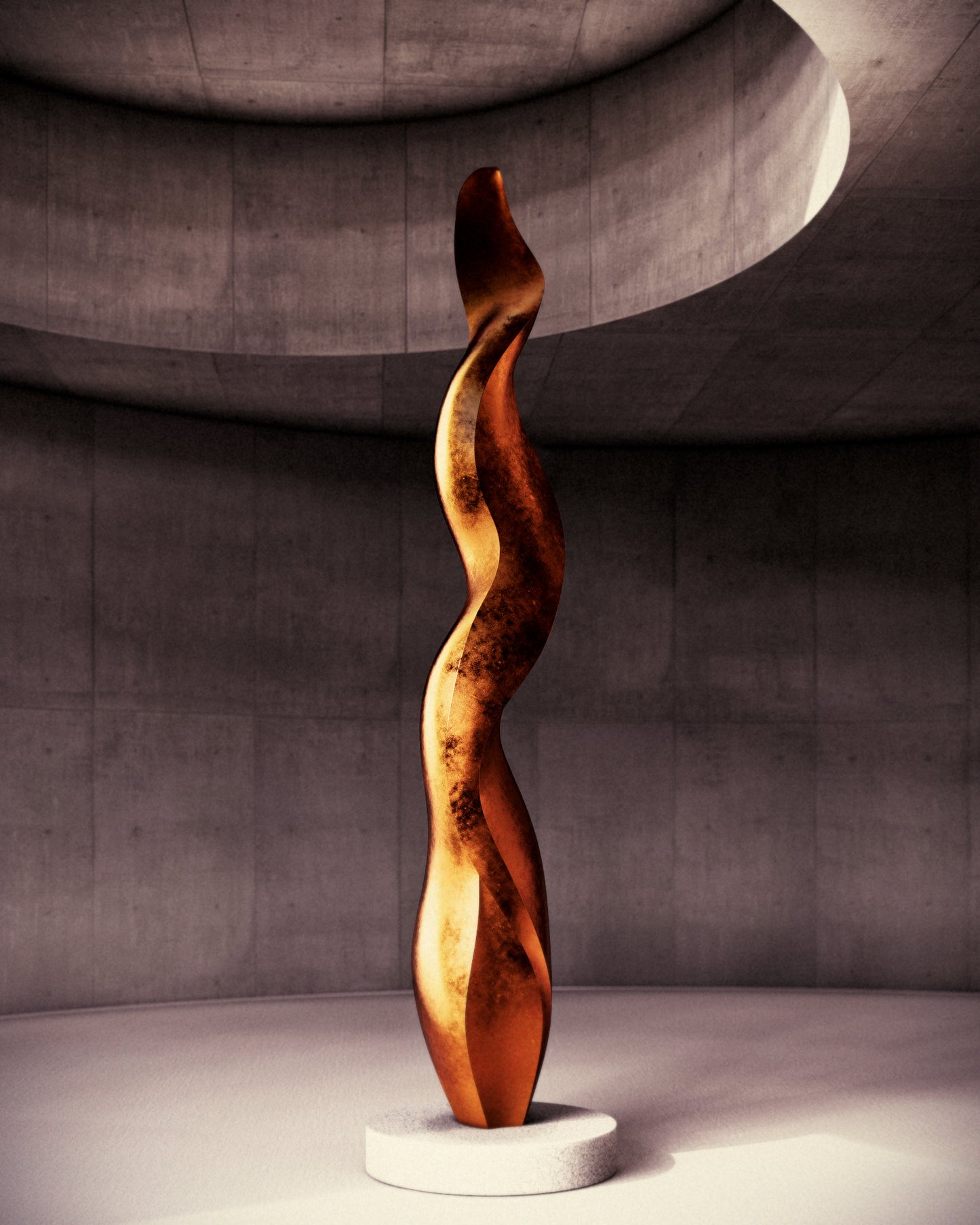 Silent Embrace#2 (2021) Stainless Steel Sculpture