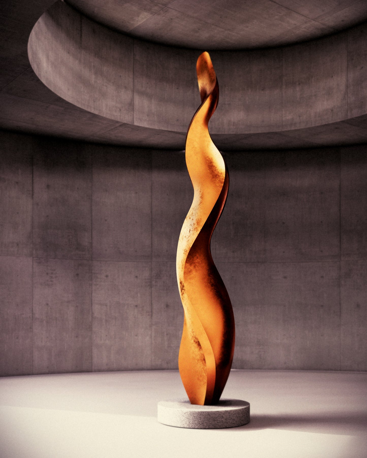 Silent Embrace#2 (2021) Stainless Steel Sculpture