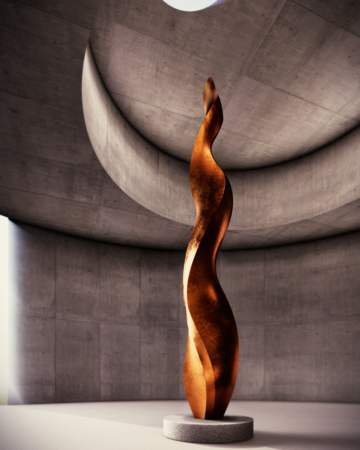 Silent Embrace#2 (2021) Stainless Steel Sculpture