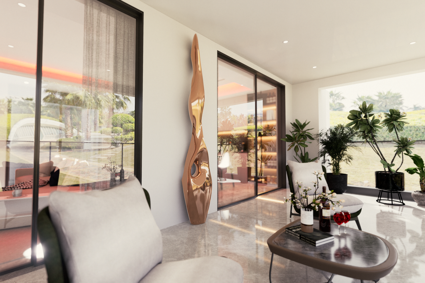 Thread of Dawn (2021) Stainless Steel Sculpture