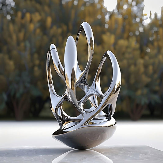 Vital Grace#1（Large edition） (2021) Stainless Steel Sculpture