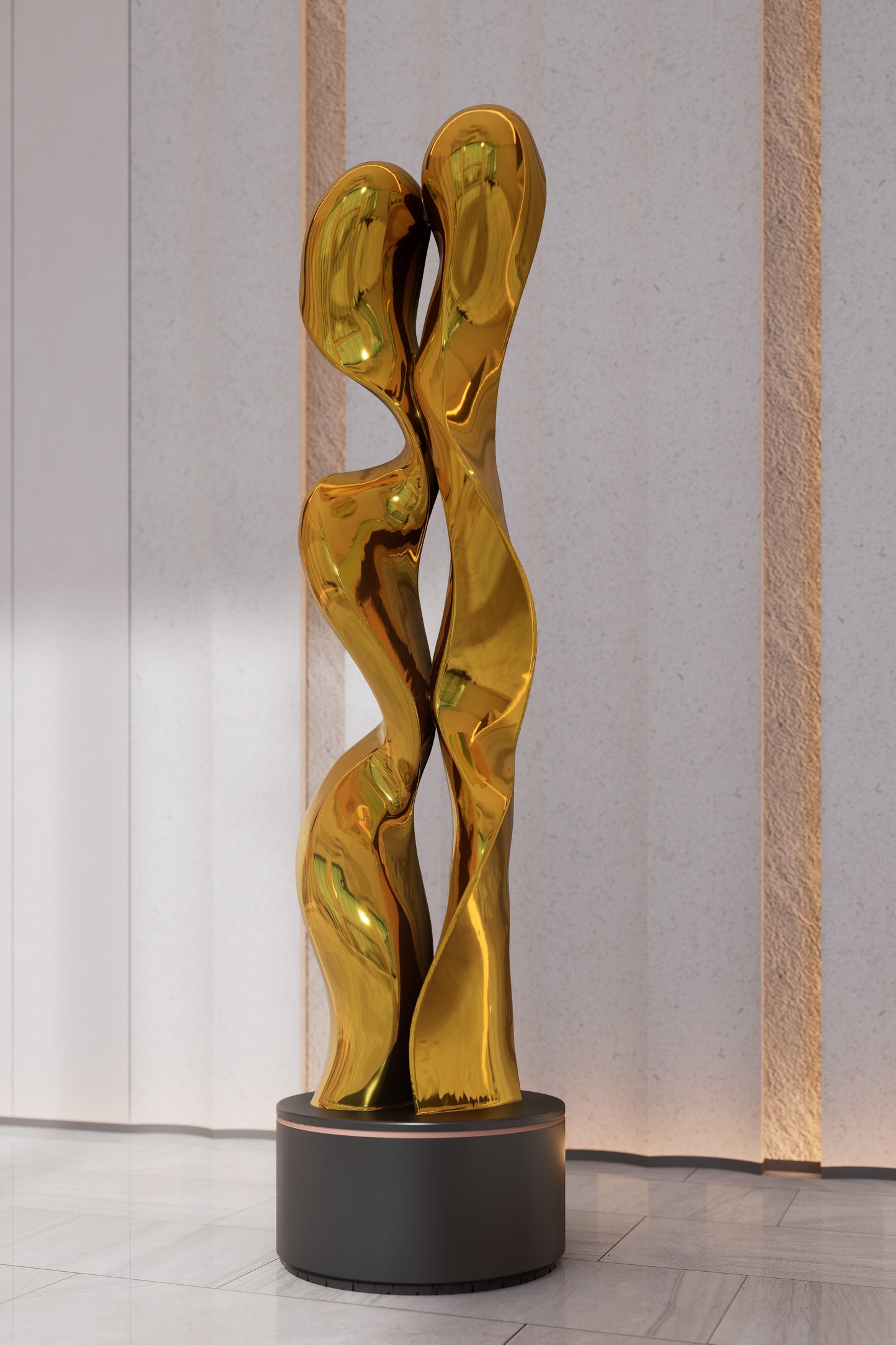 Whisperer (2019) Stainless Steel Sculpture